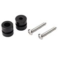thumbnail image 1 of maskred 1 Pair Guitar Non-slip Strap Lock Buttons Buckle Base Black 1Set, 1 of 6