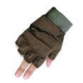thumbnail image 1 of Guantes tácticos de medio dedo para hombre, guantes de escalada, resistentes a cortes, para fuerzas especiales, deportes, fitness, exteriores, guantes de motocicleta, 1 of 6