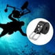 thumbnail image 4 of Cinturón de lastre de buceo de 1,3 m con hebilla de acero inoxidable, cintura ajustable para esnórquel Negro, 4 of 9