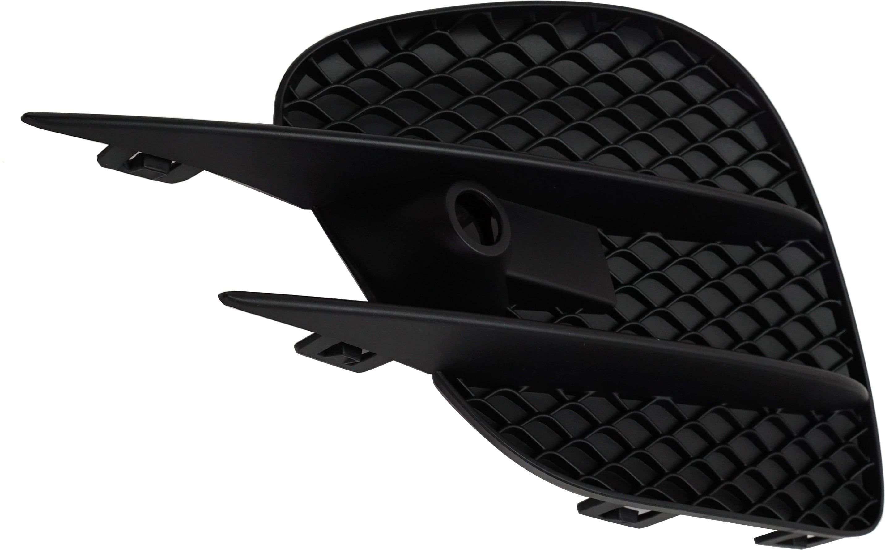 Fog Light Cover Compatible with 2016-2019 Mercedes Benz GLC300 Right Passenger Textured Black