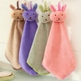 Vikakiooze Baby Hand Towel Cartoon Animal Rabbit Plush Kitchen Soft ...
