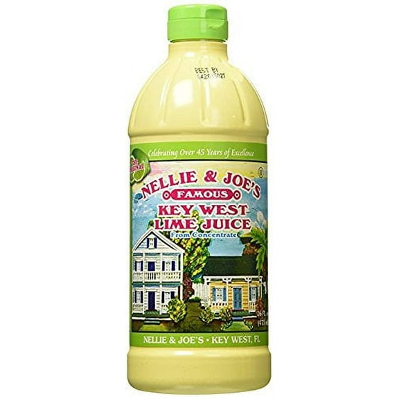 Nellie and Joe's Key West Lime Juice, 16 oz Plastic