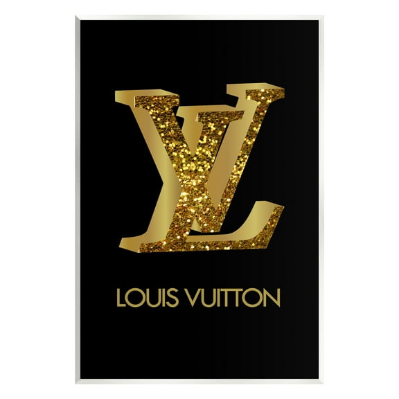 Stupell Industries Black Chic Fashion Symbol Typography Painting Unframed Art Print Wall Art, 10 x 15