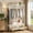White, variant on Fnova 71" Clothes Rack with Shelf and Hanging Rod, 4 Drawers Freestanding Closet Organizer, Heavy Duty Industrial Hall Tree Garments Rack for Small Space, Bedroom, Gray