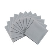 SmartChoice 12 Pack of Microfiber Suede Glass Cleaning Cloths: 16 x 16, Color Options