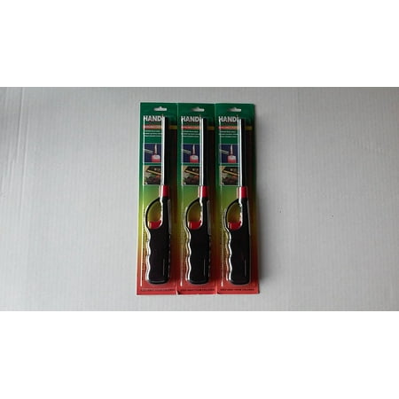 Light Fireplace Pilot Refillable Multi-Purpose, Refillable Butane Lighter (Pack of 3) for Barbecues, Fireplaces, Candles, Lanterns, Pilot Lights, Camping, Heaters, and.., By Handi Flame ()