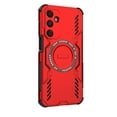 thumbnail image 3 of Designed for Samsung Galaxy A26 5G Magnetic Phone Case,Compatible with Mag-Safe,Military-Grade Protection,Heavy Duty Shockproof Anti-fall Tough Rugged Dropproof Phone Case,Red, 3 of 9