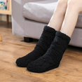 thumbnail image 3 of 1 Pair Non Slip/skid Socks, Winter Fluffy Cozy Fleece Socks, Plush Thick Warm Floor Socks, 3 of 5