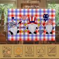 thumbnail image 2 of Independence Day American Flag Gnomes Placemats 12 x 18 inches,Seasonal Kitchen Restaurant Coffee Table Runner Set of 6 for Restaurant Kitchen Home Indoor Outdoor Party, 2 of 6