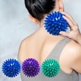 thumbnail image 1 of Bolas de con de 3 Piezas, Rodillos Masajeadores con , Pelota de para Pies, Pelota de Ejercicio para Hombros, Espalda, Man Estilo C Yinane Bolas de masaje con pinchos, 1 of 8