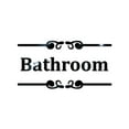 thumbnail image 2 of Home decor ZKCCNUK Creative Diy Fashion Personality 3D Wall Stickers Toilet Bathroom Tips Stickers Indoor Outdoors, 2 of 2