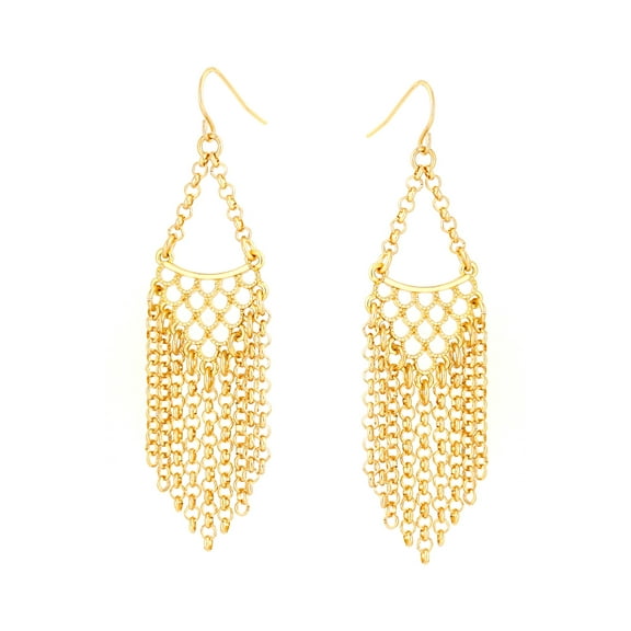 fantasia_world,_inc Drop Earrings, Goldtone, 0.16 x 0.10 x 0.10 ft