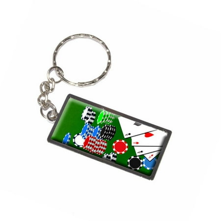 Poker key rings