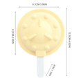 thumbnail image 3 of Coofit Silicone Popsicle Mold Grape Rocket Ice Cream Mold Ice Pop Mold with Stick & Lid, 3 of 10