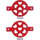 thumbnail image 3 of 3 Pcs Heart Round Star Pancake Mould Omelettes Fixator, Quick Diy Nonstick, 3 of 5