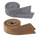 thumbnail image 5 of Simple Self-Tie Trench Coat Wide Belt Solid Wool Coat Belt Winter Outerwear Fashion Accessories Dark Camel, 5 of 5