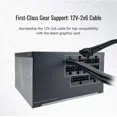 thumbnail image 6 of MONTECH Century II - 750W High-End ATX Gaming Power Supply - 80 Plus Gold - Efficiency - Fully Modular - ATX 3.1 & PCIe 5.1 Ready with 12V-2x6 Cable - Zero RPM Low - 10 Years Warranty, 6 of 7