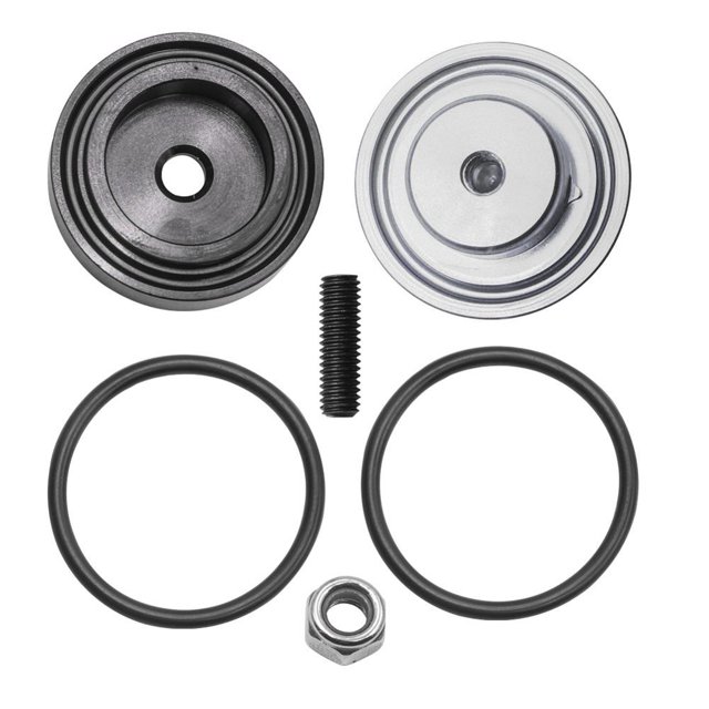 10uds. Tapón de limpiaparabrisas para coche, persiana de aleación de aluminio para Honda CRX 1988-1991, color plateado