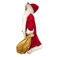 thumbnail image 4 of Kurt S. Adler  40 in. Jacqueline Kent Traditional Santa with Bag, 4 of 6