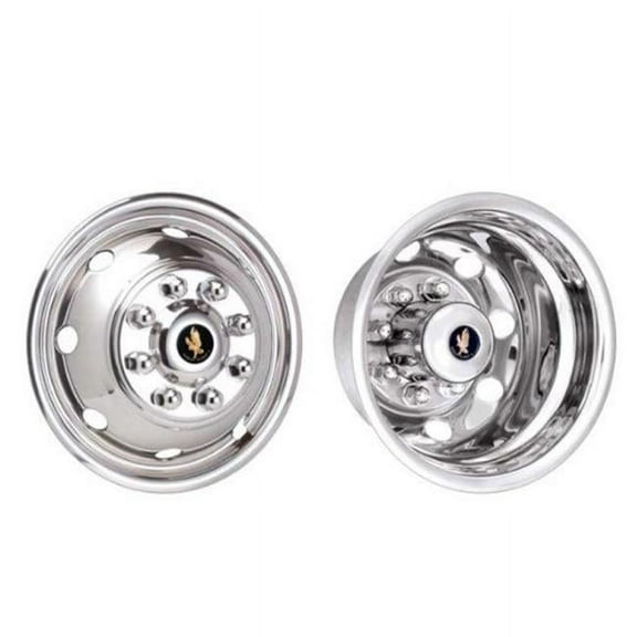 JAE Enterprises JAEJQE1608 16 in. 8 Lug 8Hole Dual Wheel Snap On Simulator