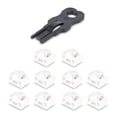 thumbnail image 5 of Port Locks StarTech.com RJ45, paquete de 10 con llave de seguridad, color blanco, 5 of 5