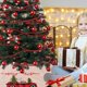 thumbnail image 2 of Wosthever de árbol de Navidad de 120cm de diámetro, delantal inferior de fiesta, alfombra redonda roja y bordada, decoración del hogar, cocina, Kits de decoración para fiestas Wosthever HA068027-00, 2 of 6