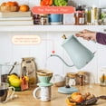 thumbnail image 3 of Beautiful 1-Liter Electric Gooseneck Kettle 1200 W, Hydrangea by Drew Barrymore, 3 of 11