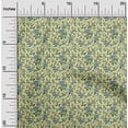 thumbnail image 2 of oneOone Cotton Poplin Twill Yellow Fabric Floral Fabric For Sewing Printed Craft Fabric By The Yard 56 Inch Wide, 2 of 5