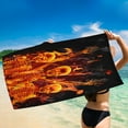 thumbnail image 5 of kayannuo Microfiber Beach Towel Super Lightweight Colorful Bath Towel Sandproof Beach Blanket Multi-Purpose Towel For Travel Swimming Pool 30x60 Inch, 5 of 6