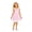 R76 Light Pink, variant on Curuila Children Girls Dress Sleeveless Solid Color Crew Neck For School Comfort Dresses Size 3-4 Years