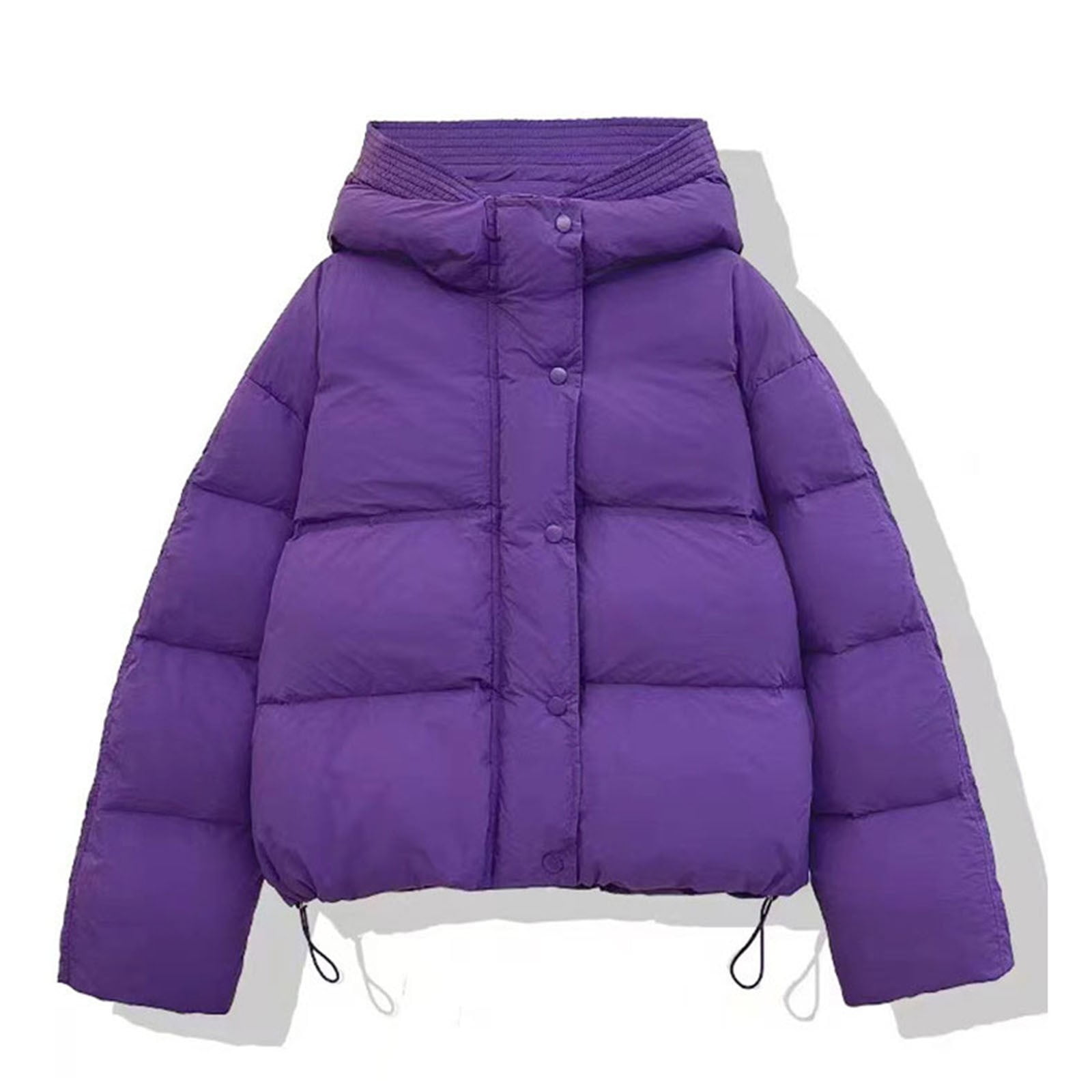 Women's Hooded Warm Winter Coat Quilted Thicken Puffer