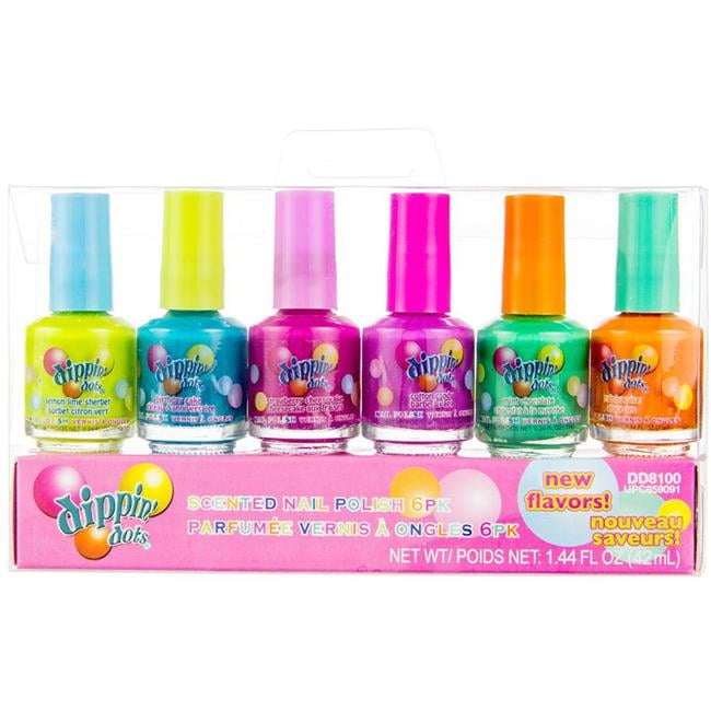 DDI 2131241 Dippin' Dots Scented Nail Polish 6Packs Case of 48