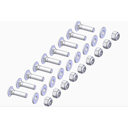 KFI Plow Flap Hardware Kit