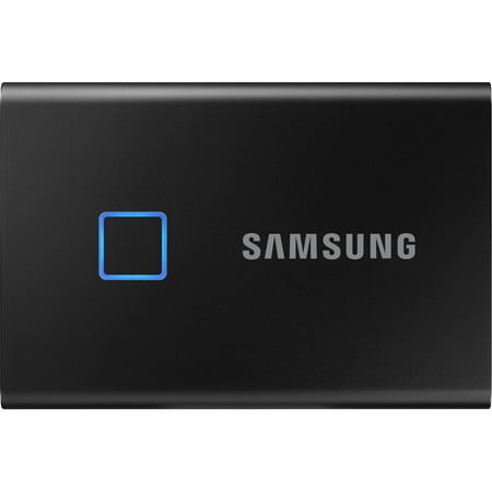 Samsung 1TB Portable SSD T7 Touch USB 3.2, Black