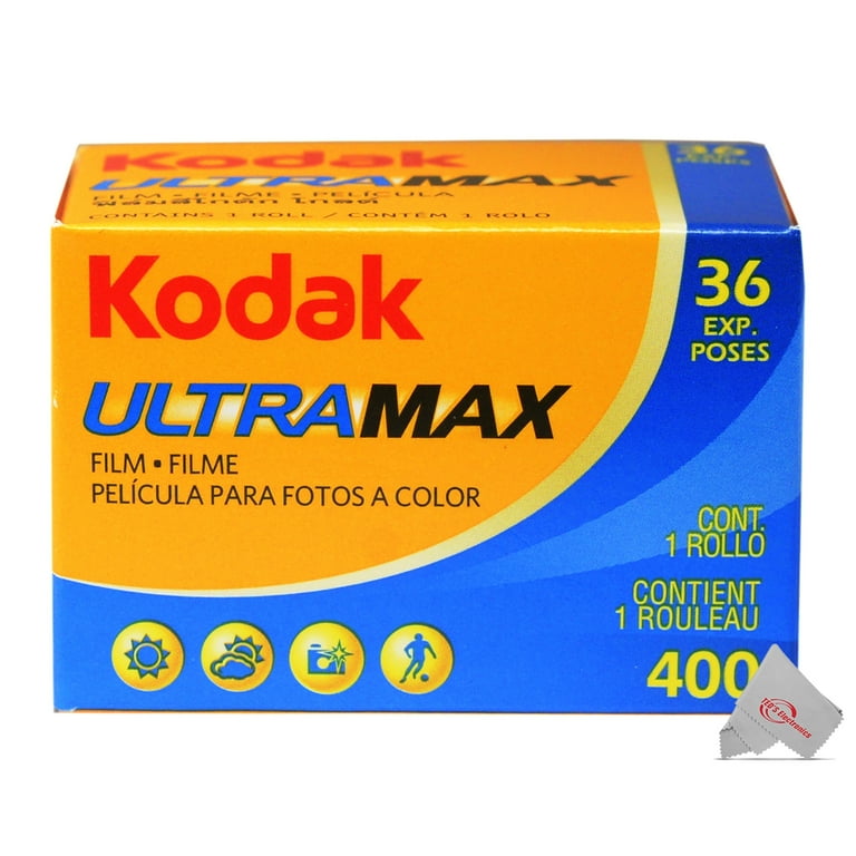 Kodak GC/UltraMax 400 Color Negative Film (35mm Roll Film, 36 Exposures)