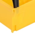 thumbnail image 4 of BIMZUC Wall Mounted Parts Storage Rack Stackable Shop Tool Bin Screws Organizer Thickened Inclined Mouth Combination Type Tool Box Yellow (5.3 in / 13.5 cm), 4 of 9
