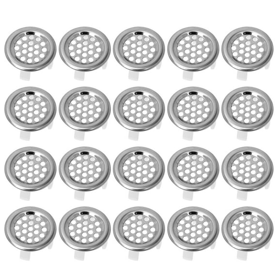20 Pcs Bathtub Drain Plug Sink Stopper Wash Basin Overflow Ring Cap
