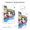 thumbnail image 3 of Rocae Alligator Donut Pool Float for Decorator Light Switch or Receptacle Outlet Wall Plate,Polycarbonate Thermoplastic-Style T, 3 of 6