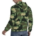 thumbnail image 6 of Honeii Camouflage Shark Pattern Mens Hoodies Men's Loose Sleeve Sweatshirt,Pullover Hooded Sweatshirt for Men,Essentials Hoodie-Medium, 6 of 7