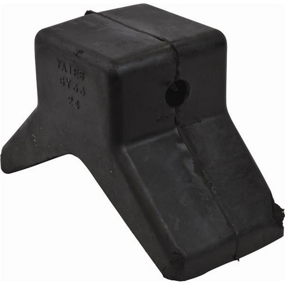 Attwood Bateau-Remorque Marin avec Archet 11201-1 Longueur 3 Pouces x Largeur 3 Pouces; Noir; Caoutchouc Moulé; Simple