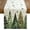Light Green, variant on Fall Watercolor Trees & Maple Leaves Table Runner 13x48 Inch, Rustic Farmhouse Autumn Thanksgiving Decor for Kitchen, Dining, Indoor/Outdoor Holiday Dinner Party Orange GT158-48