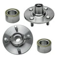 thumbnail image 3 of Detroit Axle - Front Wheel Bearing Hubs & Inner Outer Tie Rods for 1994-2002 Saturn SC1 SC2 SL SL1 SL2 SW1 SW2 1995 1996 1997 1998 1999 2000 2001 Replacement, 3 of 7