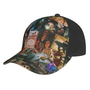 Coraline Two World Unisex Baseball Cap Adjustable Trucker Dad Hat Anti UV Sun Hats Snapback Hat For Men And Women