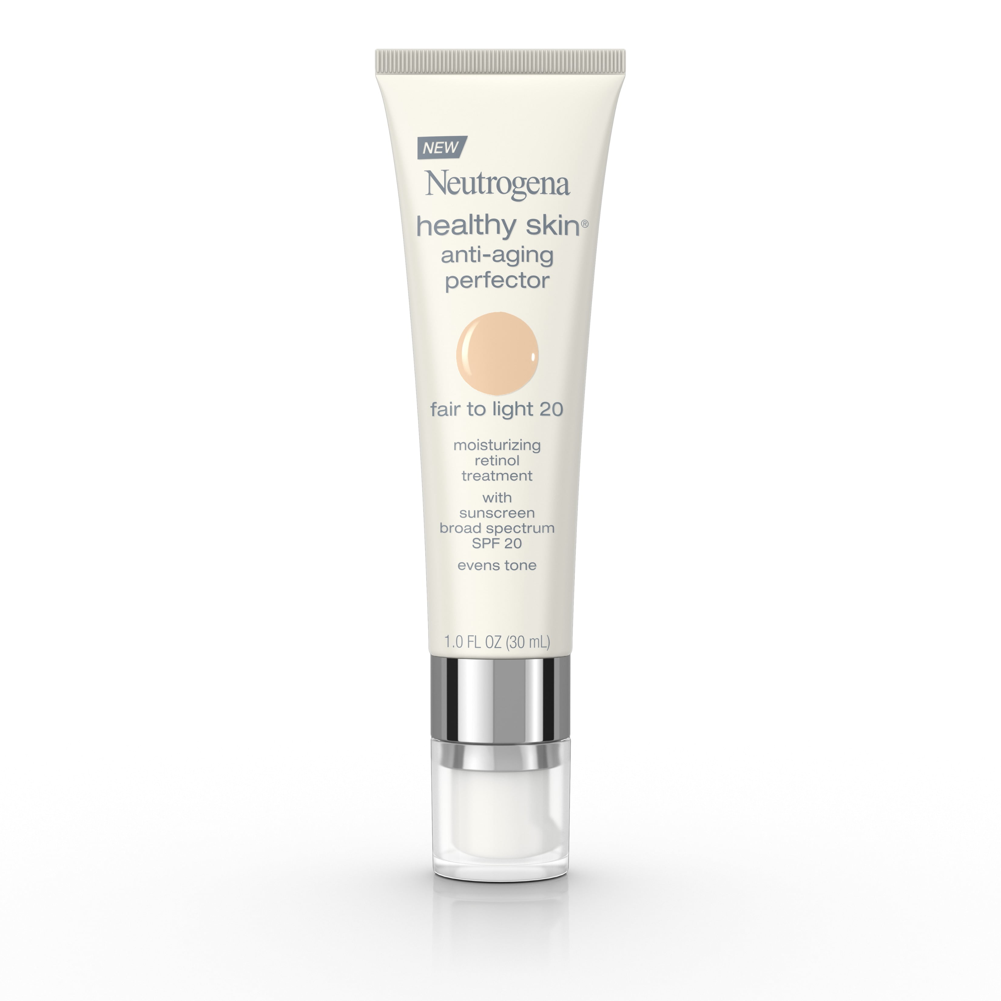 Neutrogena Healthy Skin Anti-Aging Perfector with Retinol & Broad Spectrum SPF 20 Sunscreen - 20 Fair to Light