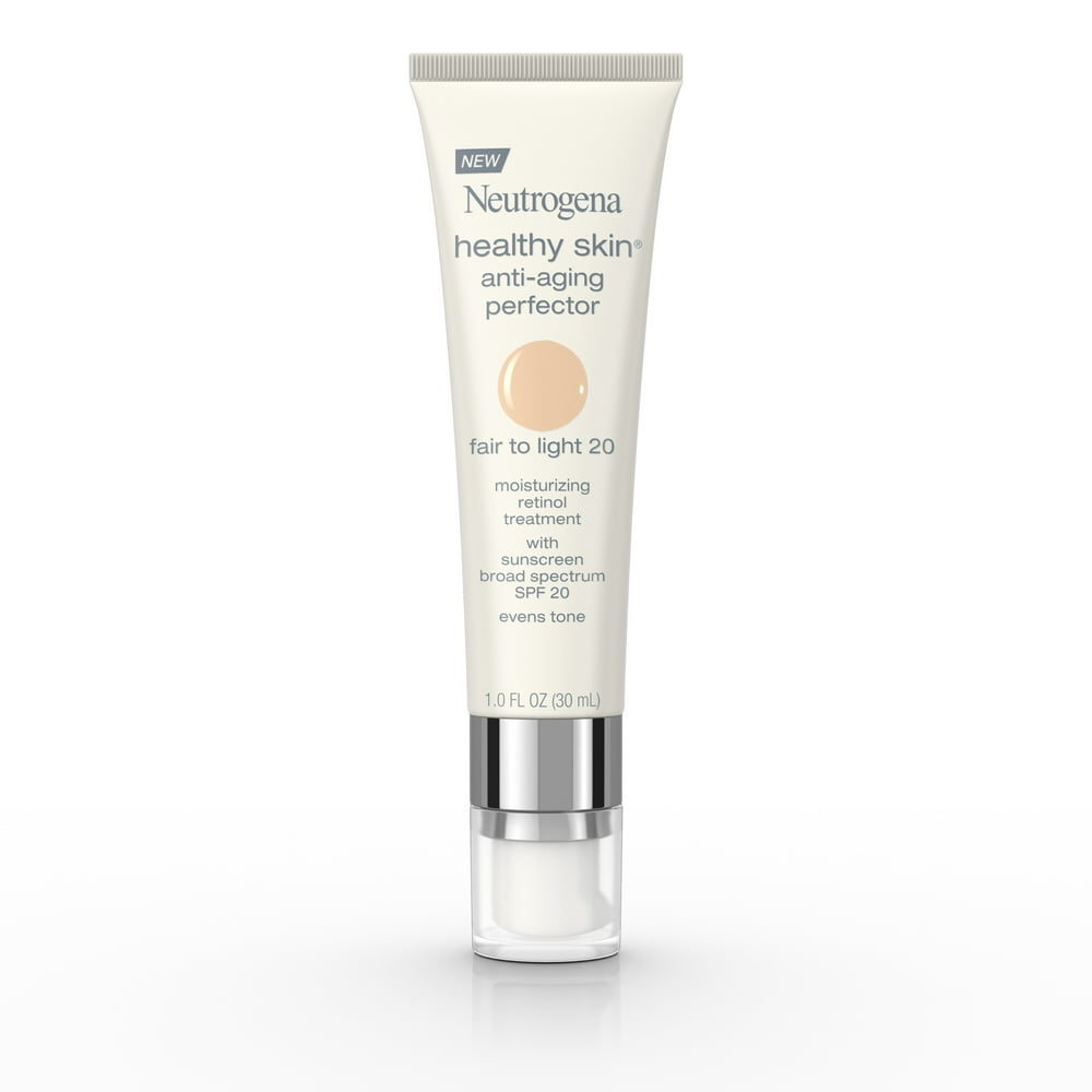 Neutrogena Healthy Skin Tinted Moisturizer, AntiAging, Fair to Light