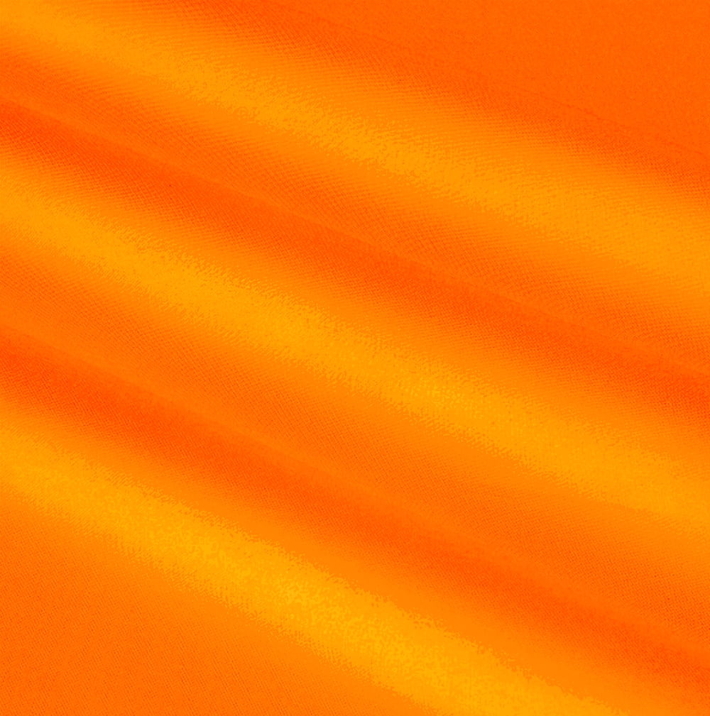 Waverly Inspirations 44\" 100% Cotton Canvas Solid Print Sewing & Craft Fabric By the Yard, Orange