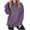ZB-Purple, variant on Jsaierl Basic Hoodies for Women Long Sleeve Solid Color Pullover Top Athletic Workout Hooded Sweatshirt with Thumb Holes