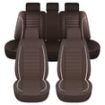 thumbnail image 1 of Fundas para Asientos Vehículos Universales Automóviles Juego Cuero Transpirable Suave, 1 of 9