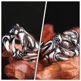 thumbnail image 4 of CIMAXIC 1pc Stylish Dragon Claw Open Ring Man Ring Man Finger Jewelry Unique Ring Decor,0.75"X0.75"X0.39", 4 of 4