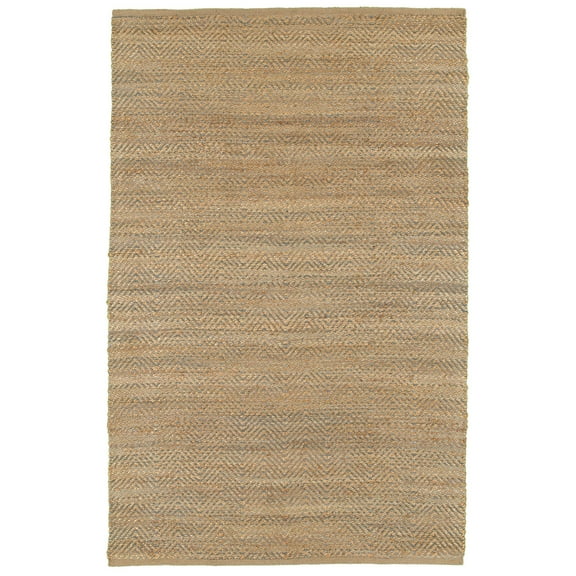 Laddha Home Designs 7.75' x 9.75' Gray and Brown Geometric Tufted Rectangular Area Throw Rug